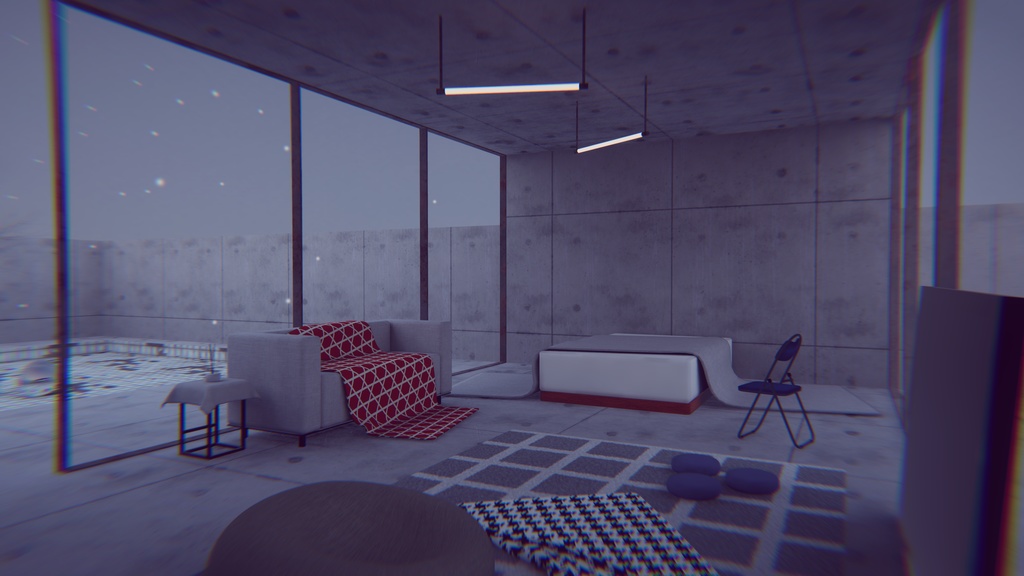 【VRChat想定】Cold【ワールドアセット】