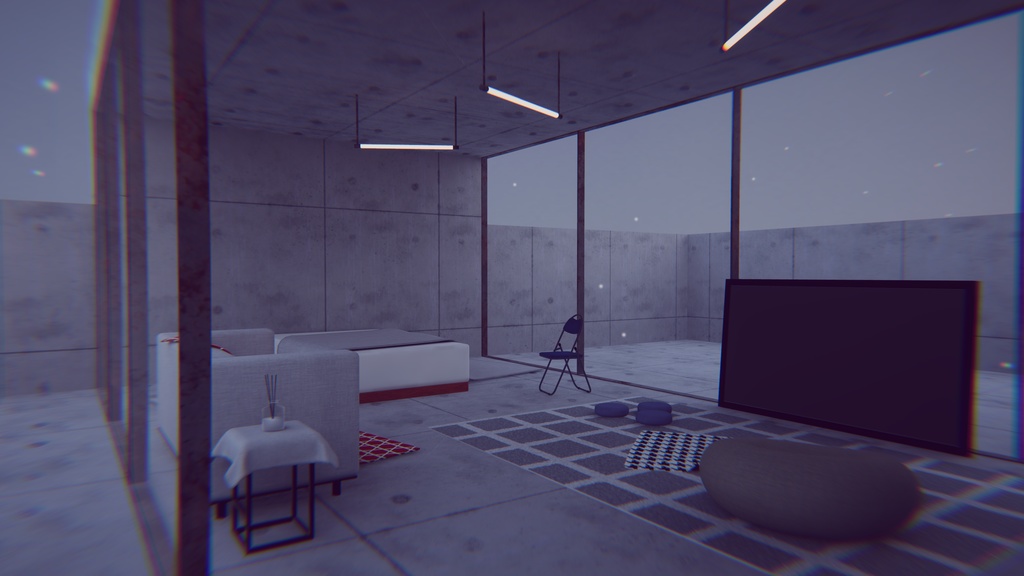 【VRChat想定】Cold【ワールドアセット】