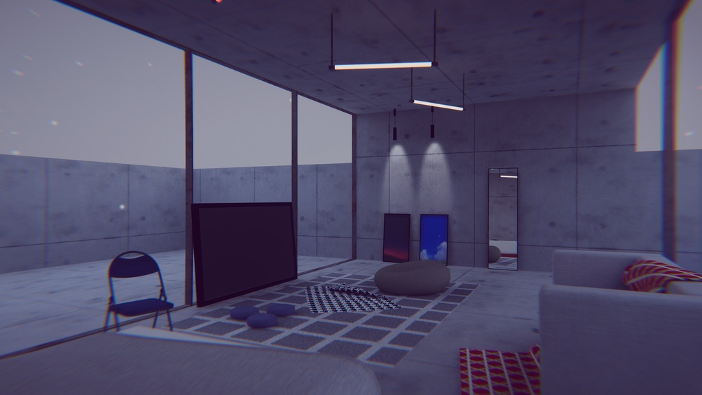 【VRChat想定】Cold【ワールドアセット】