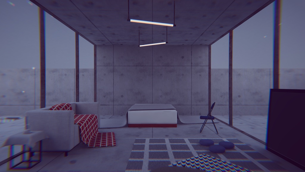 【VRChat想定】Cold【ワールドアセット】