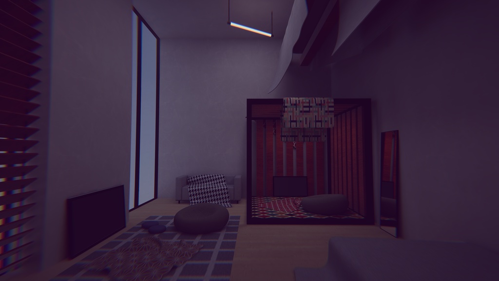 【3/17~3/22まで半額セール中!】【VRChat想定】#000361【ワールドアセット】