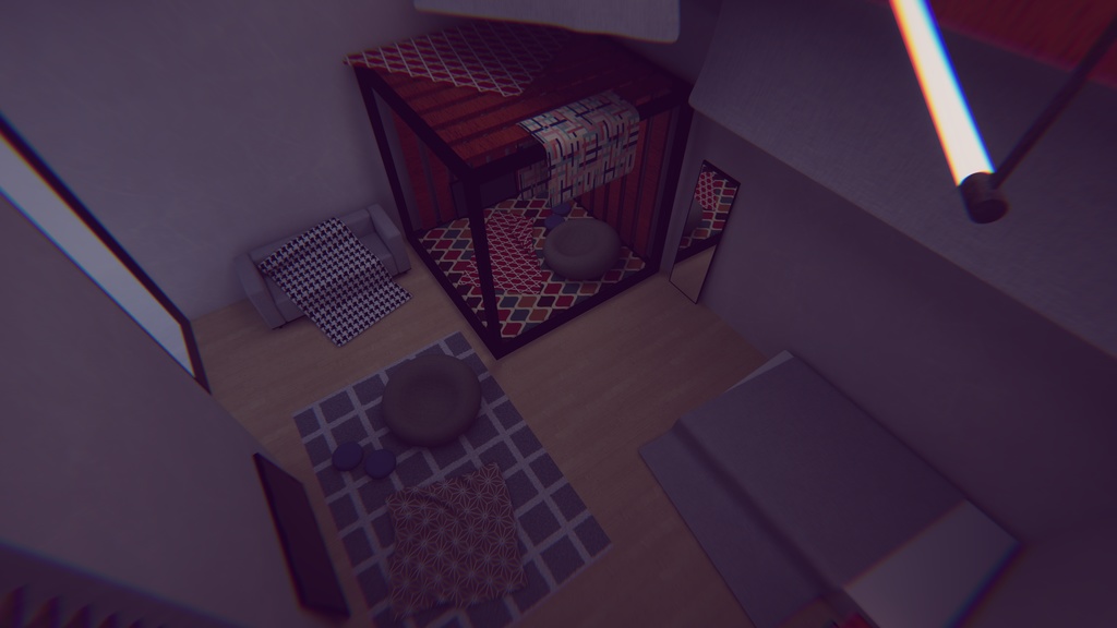 【3/17~3/22まで半額セール中!】【VRChat想定】#000361【ワールドアセット】