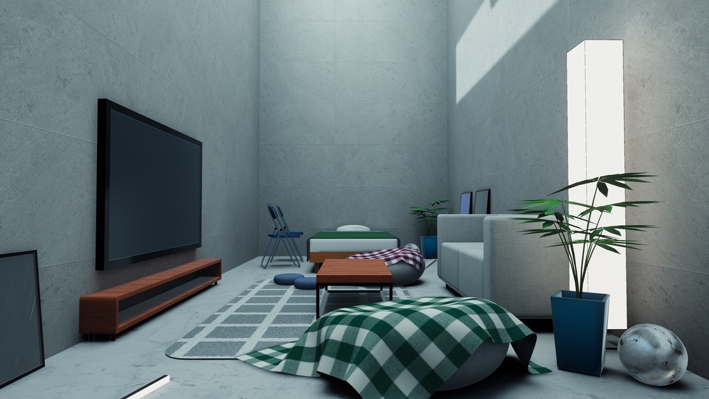【VRChat想定】Absence.【ワールドアセット】
