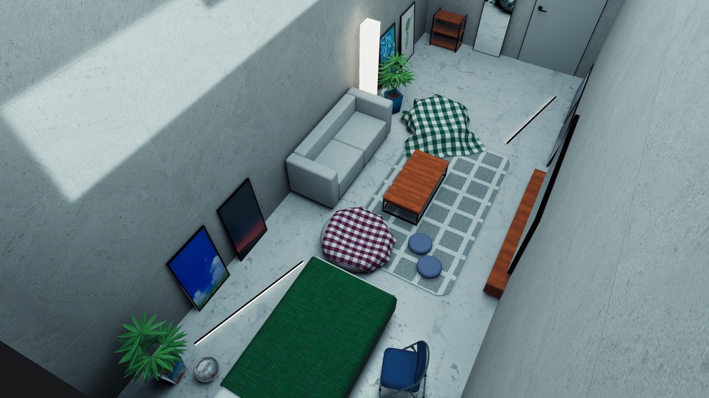 【VRChat想定】Absence.【ワールドアセット】