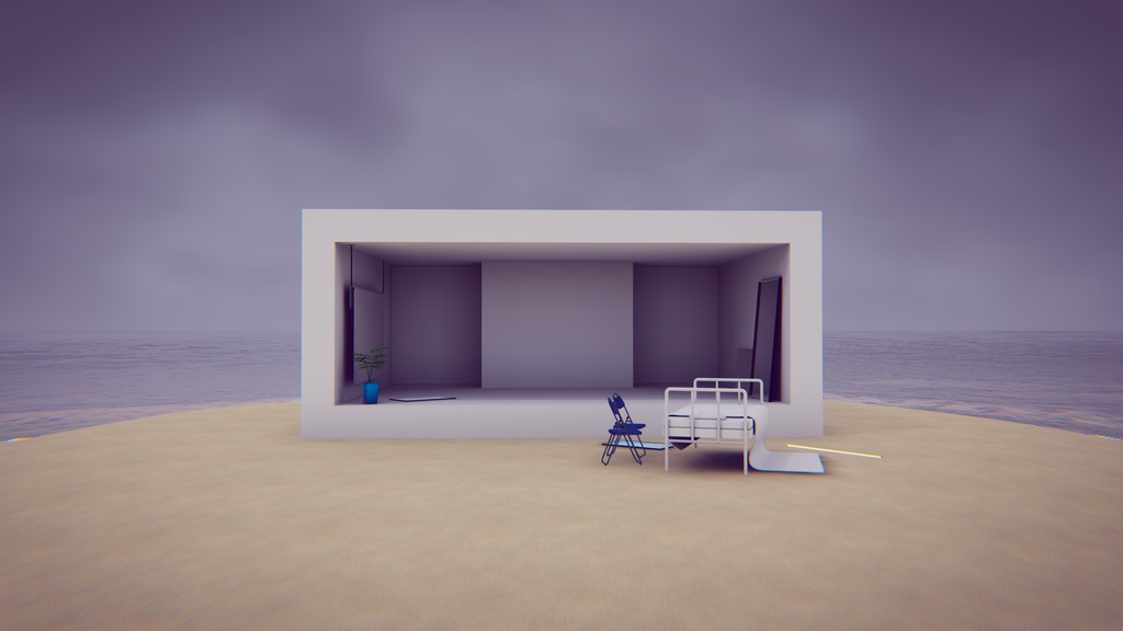 【VRChat想定】white.4.reborn【ワールドアセット】