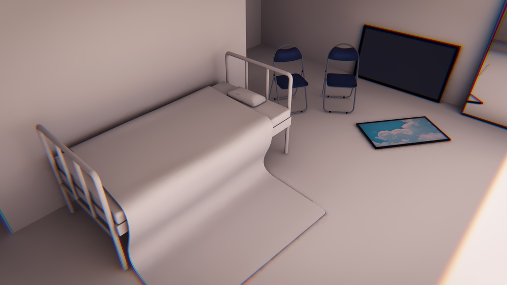 【VRChat想定】white.4.reborn【ワールドアセット】