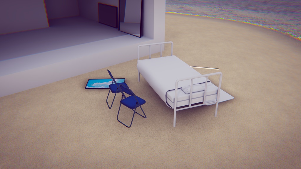【VRChat想定】white.4.reborn【ワールドアセット】