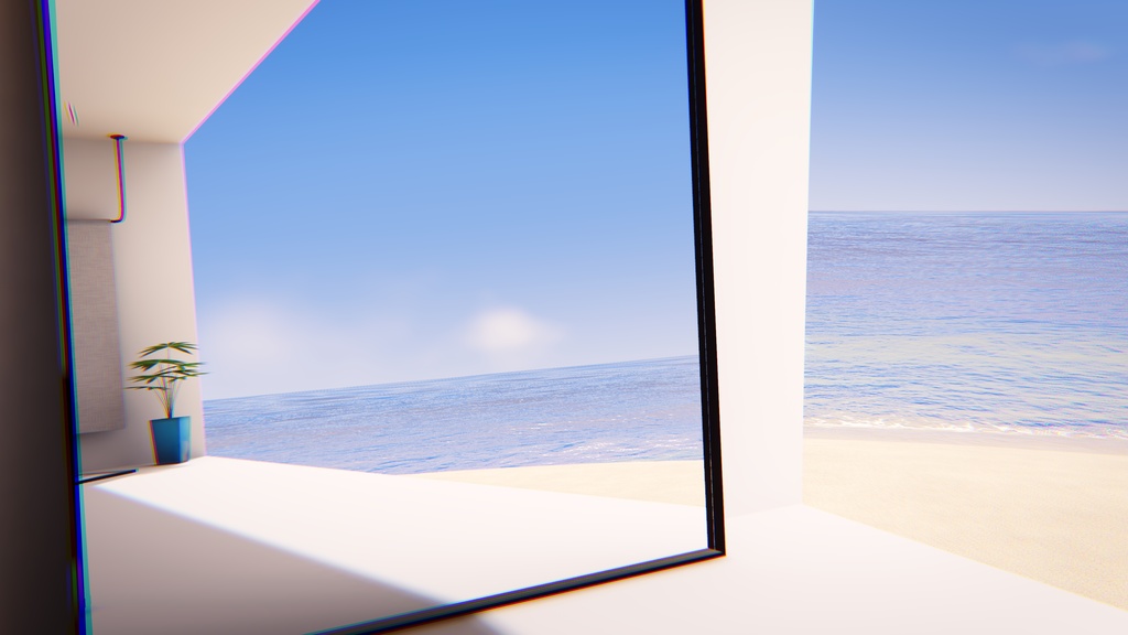 【VRChat想定】white.4.reborn【ワールドアセット】
