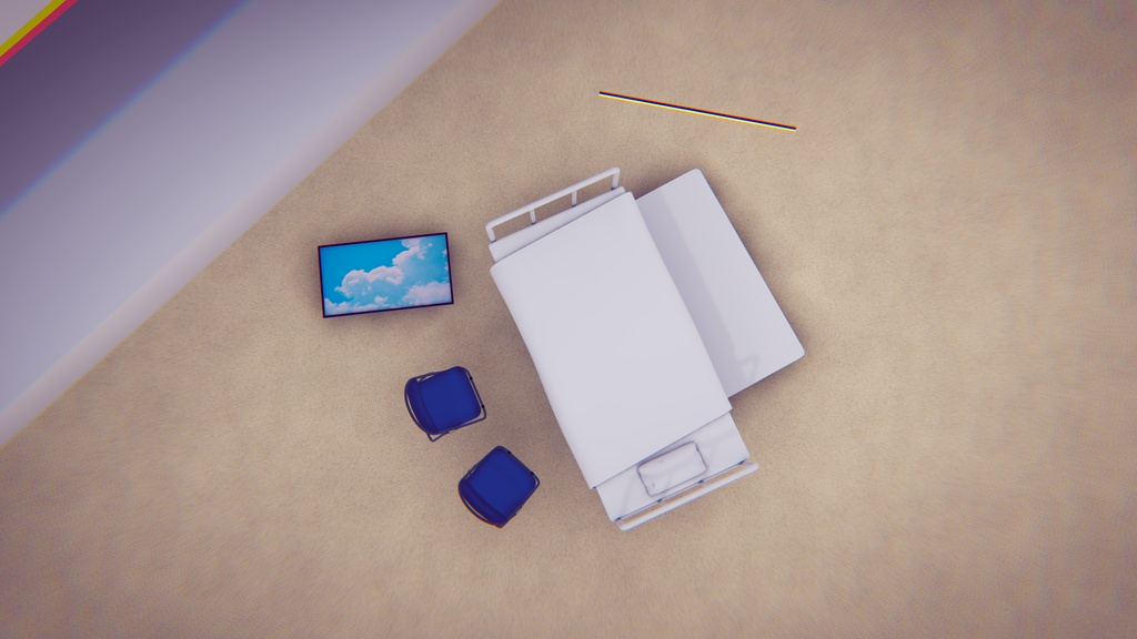 【VRChat想定】white.4.reborn【ワールドアセット】