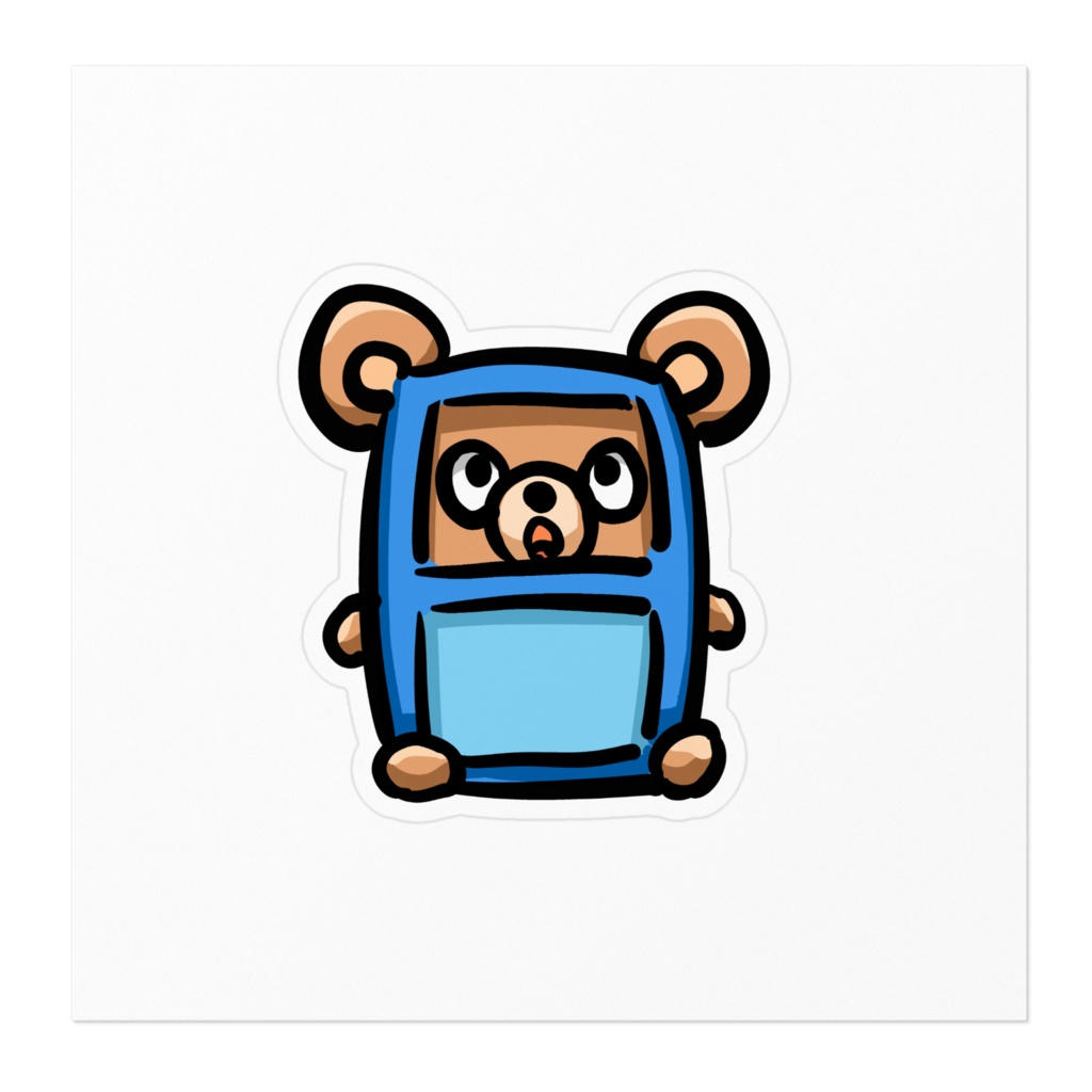 くまステッカー