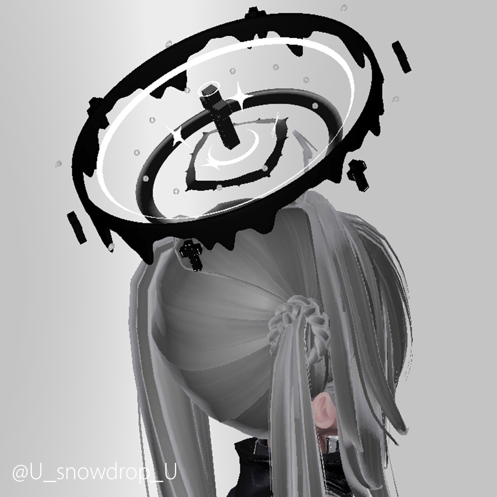 【】十字架のヘイロー【VRChat想定】