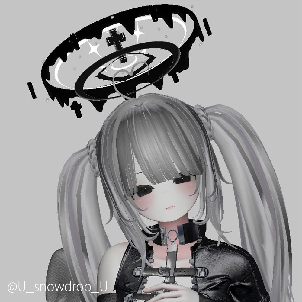 【】十字架のヘイロー【VRChat想定】