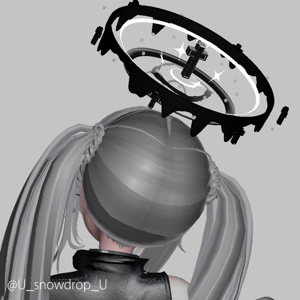 【】十字架のヘイロー【VRChat想定】