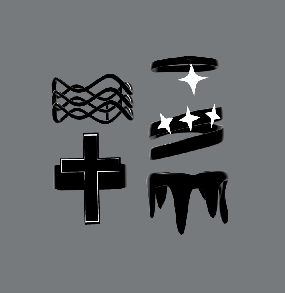 【】十字架の指輪【VRChat想定】