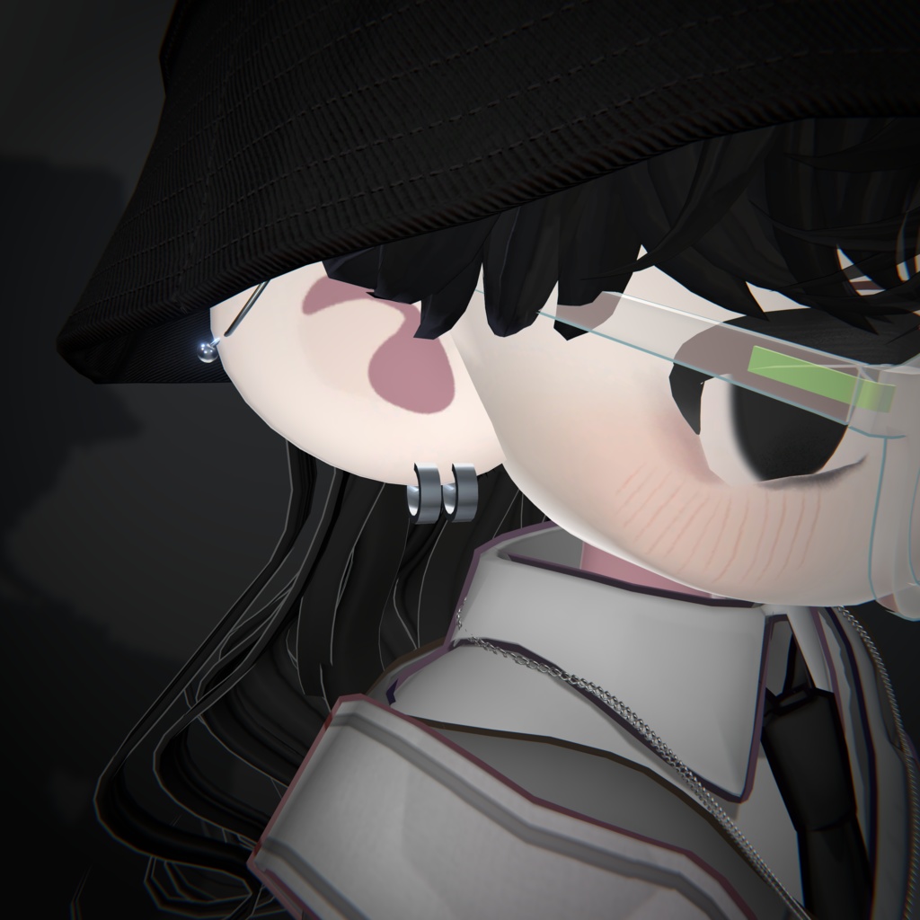 【無料/Free】キプフェルの指輪とピアス【VRC想定】