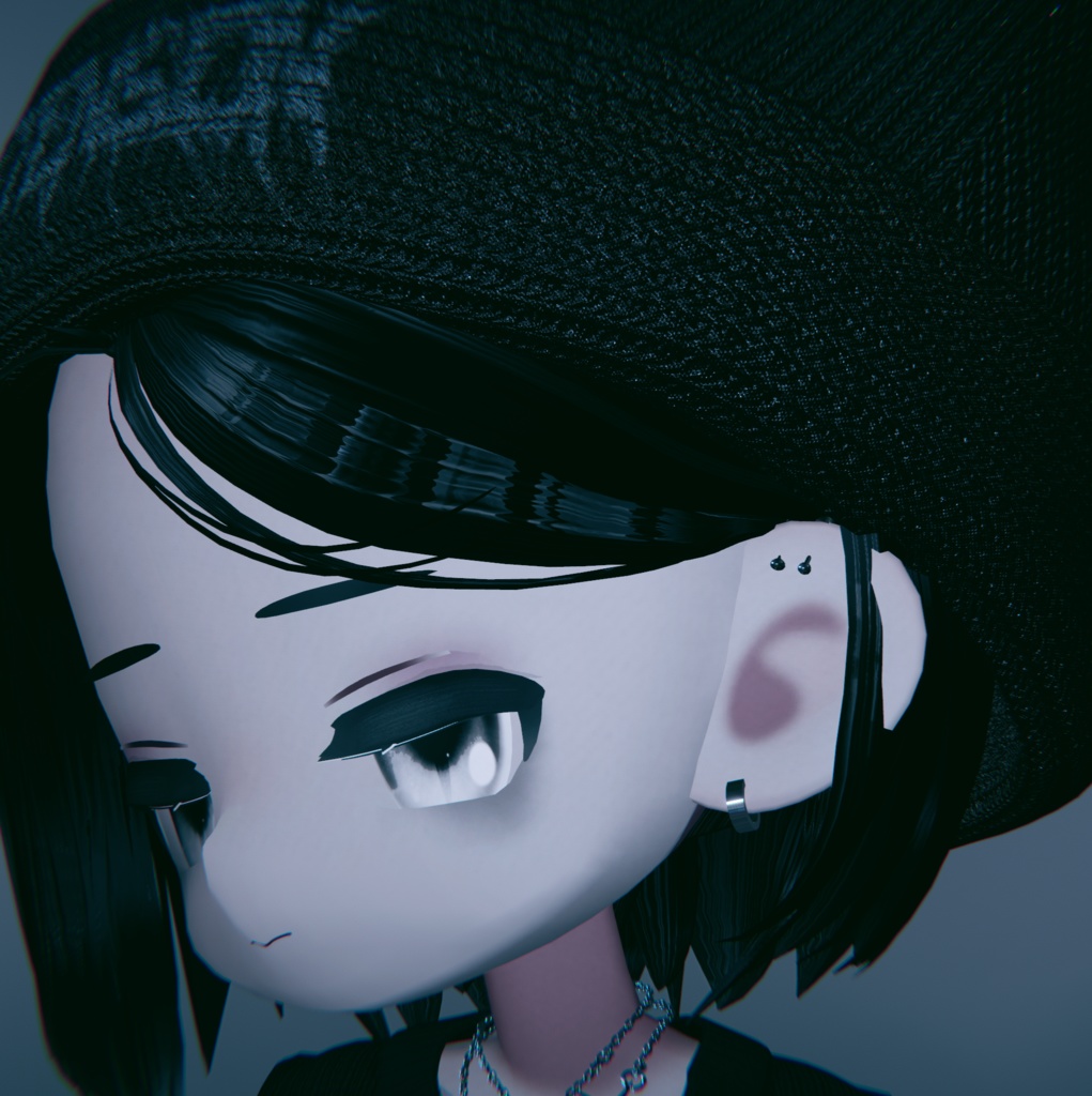 【無料/Free】キプフェルの指輪とピアス【VRC想定】