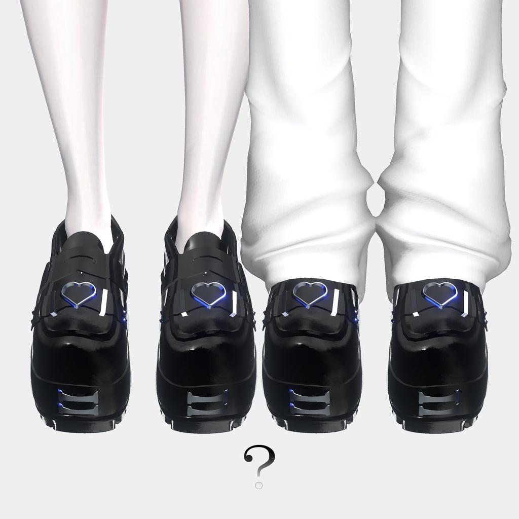 【7アバター対応】Loafer Sneaker【VRChat】