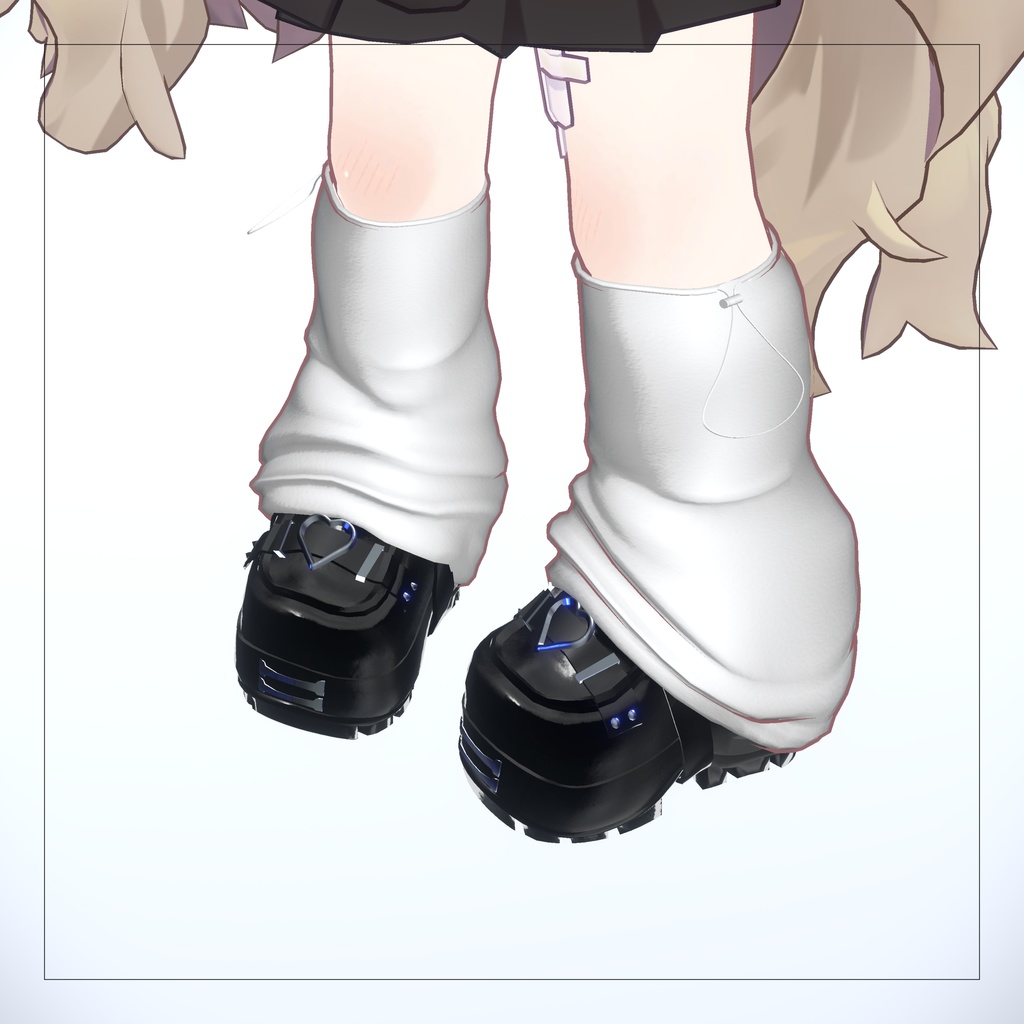 【7アバター対応】Loafer Sneaker【VRChat】