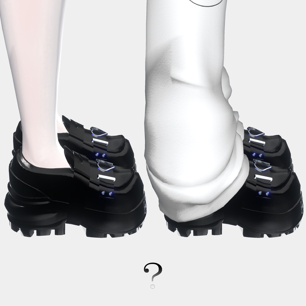 【7アバター対応】Loafer Sneaker【VRChat】