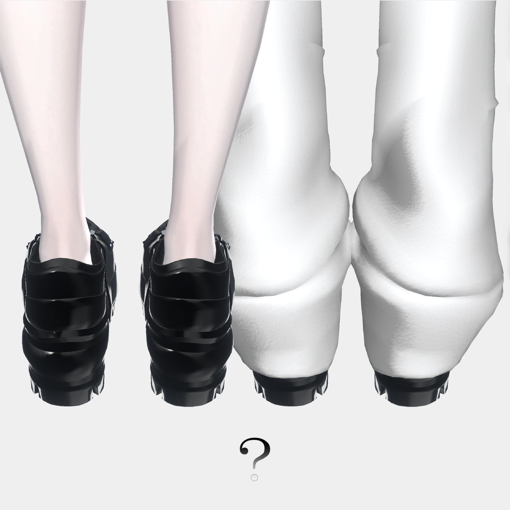 【7アバター対応】Loafer Sneaker【VRChat】