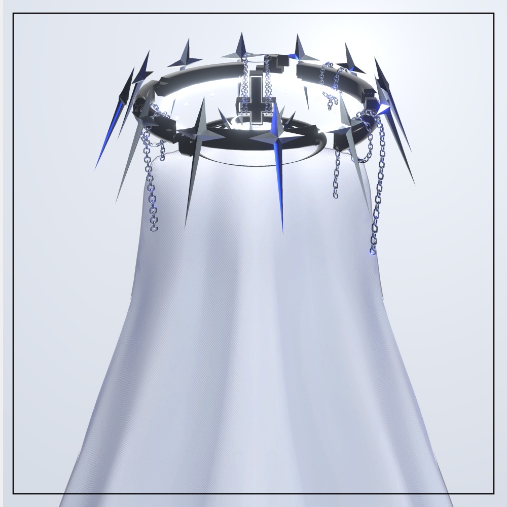 【】逆十字架のヘイロー【VRChat想定】