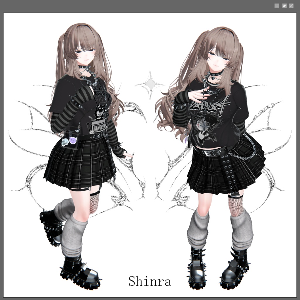 【複数アバター対応】SubcalPunk☆Tokyo【VRChat】