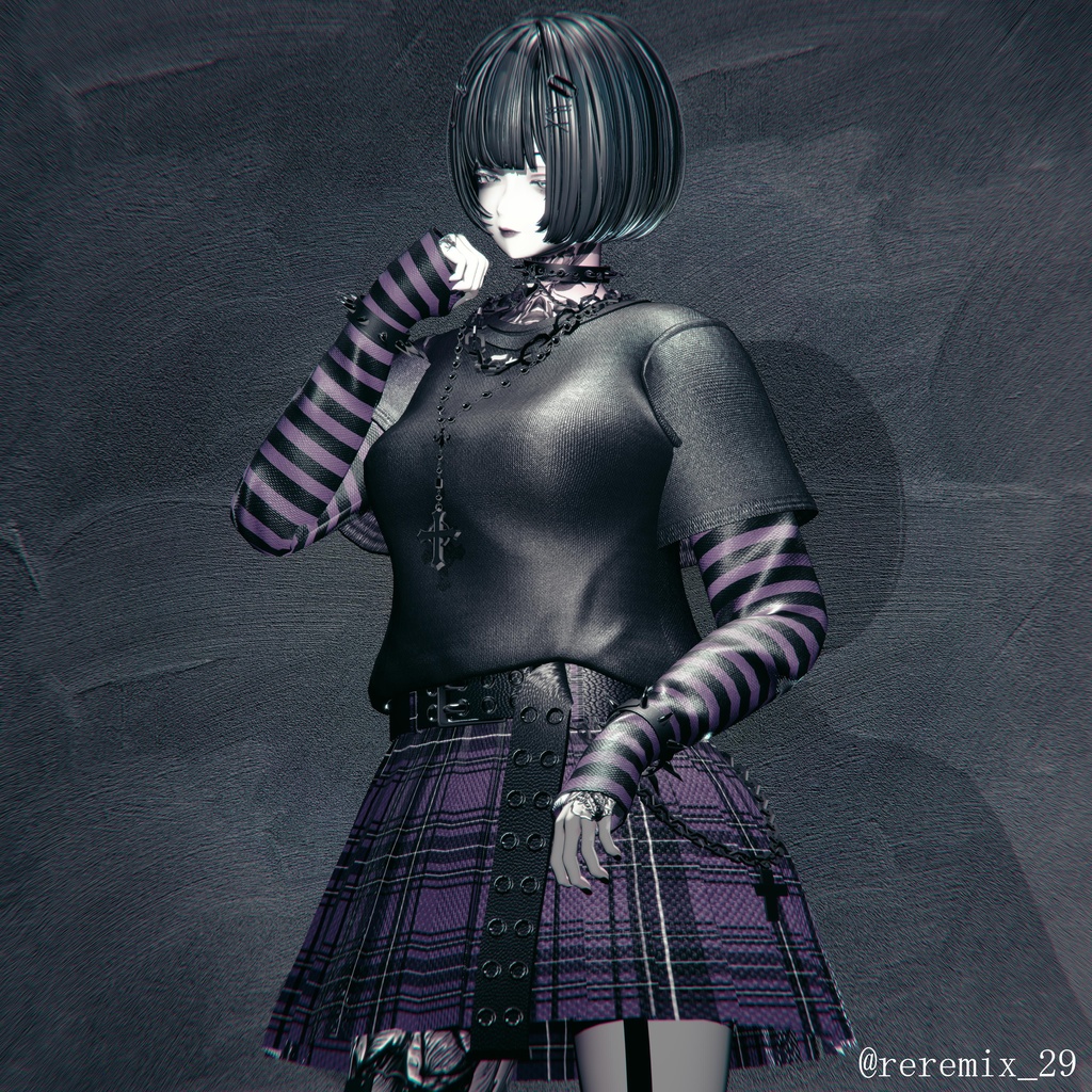 【複数アバター対応】SubcalPunk☆Tokyo【VRChat】