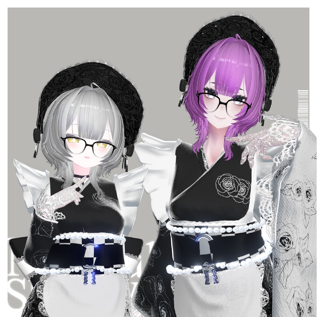 【複数アバター対応】Natural Short Wolf【VRChat】