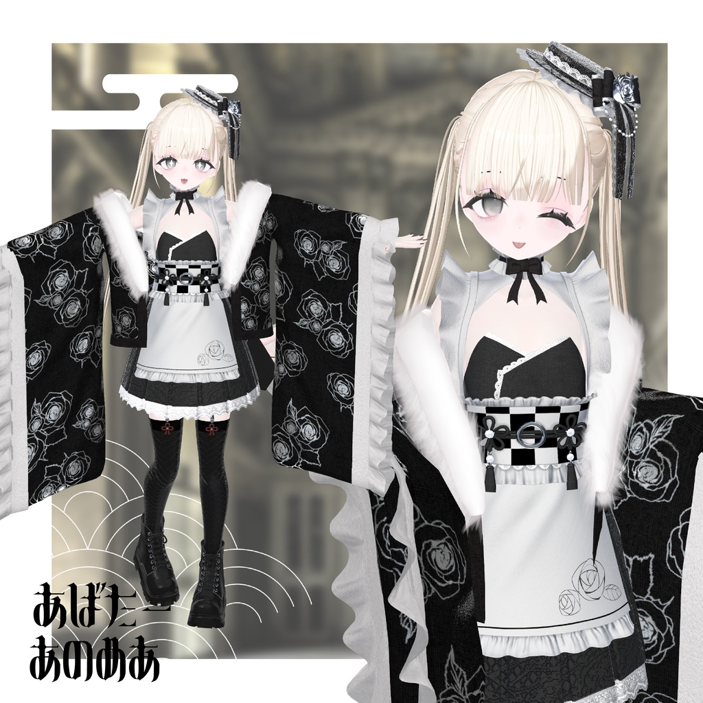 【Xにてプレゼントキャンペーン中】和ゴス-浪漫-【VRChat】