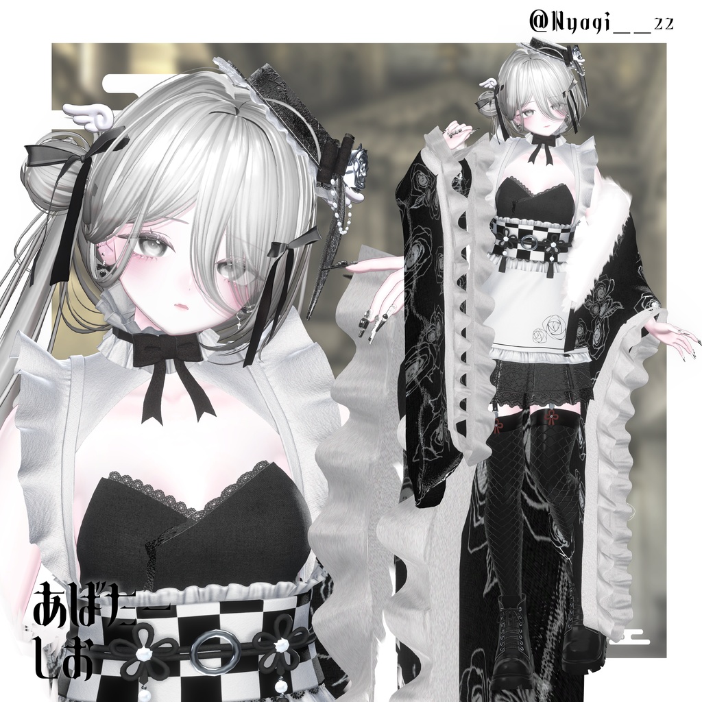 【Xにてプレゼントキャンペーン中】和ゴス-浪漫-【VRChat】