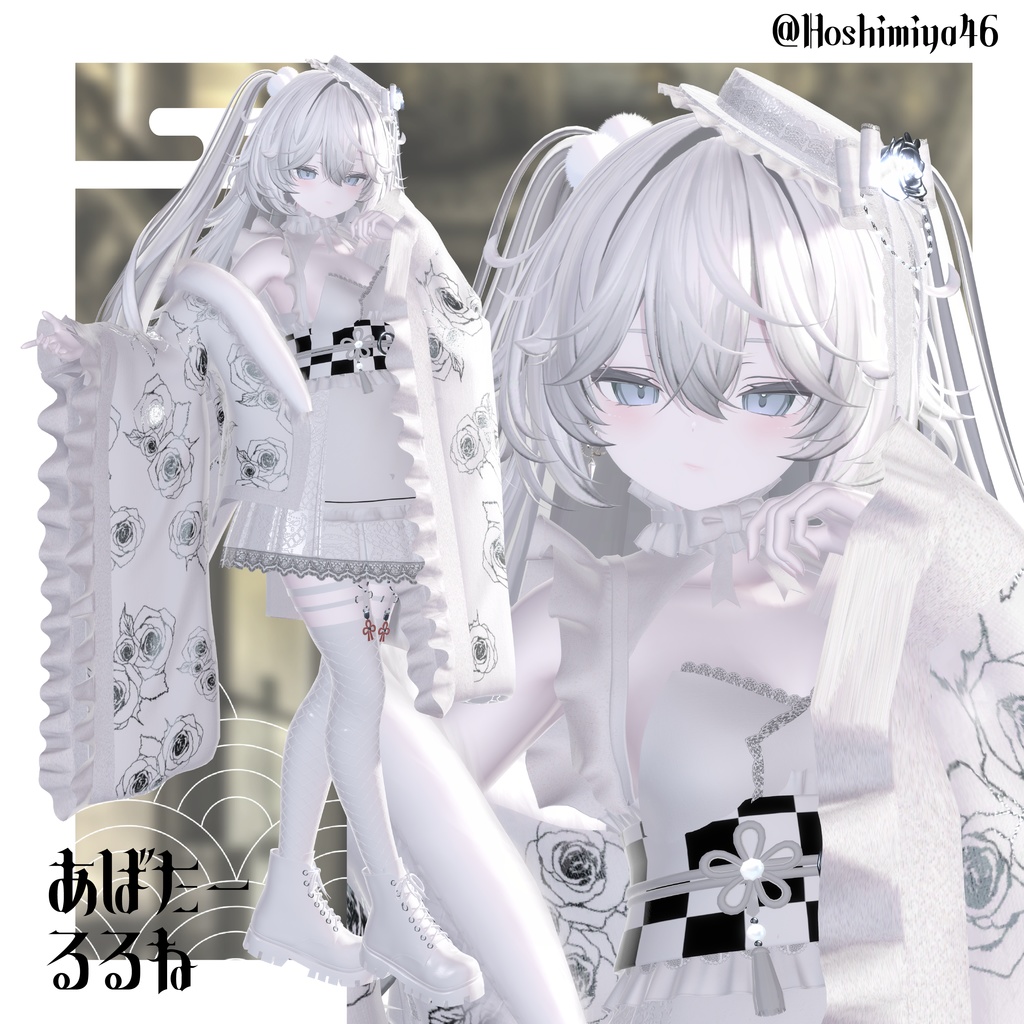 【Xにてプレゼントキャンペーン中】和ゴス-浪漫-【VRChat】