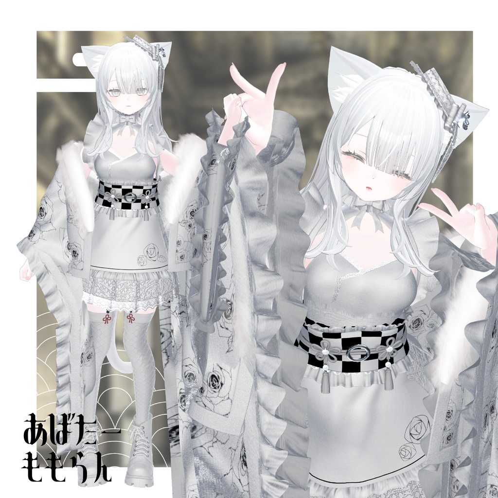 【Xにてプレゼントキャンペーン中】和ゴス-浪漫-【VRChat】