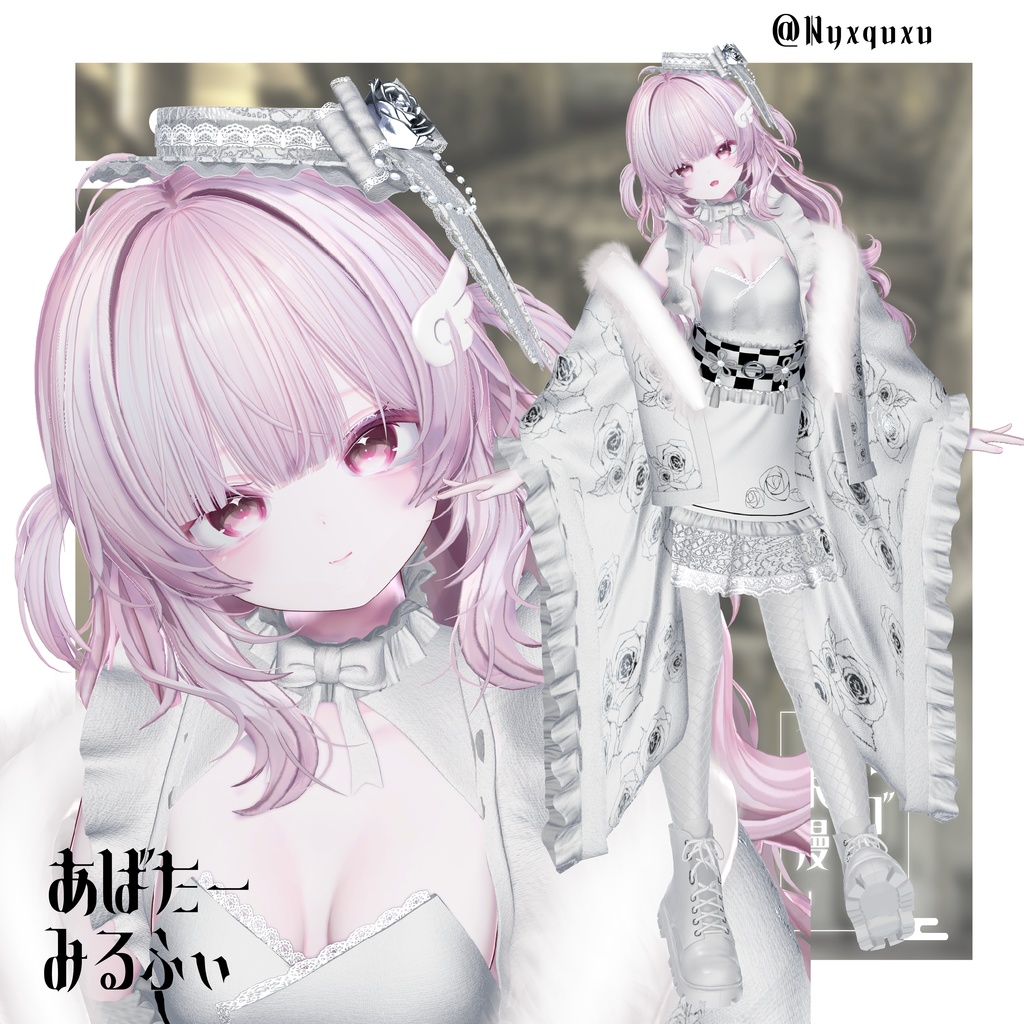 【Xにてプレゼントキャンペーン中】和ゴス-浪漫-【VRChat】