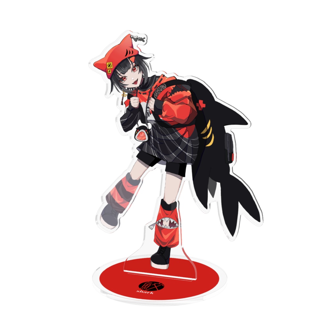 オリキャラ『しゃー子』 アクリルスタンド（原宿に出没…！？）