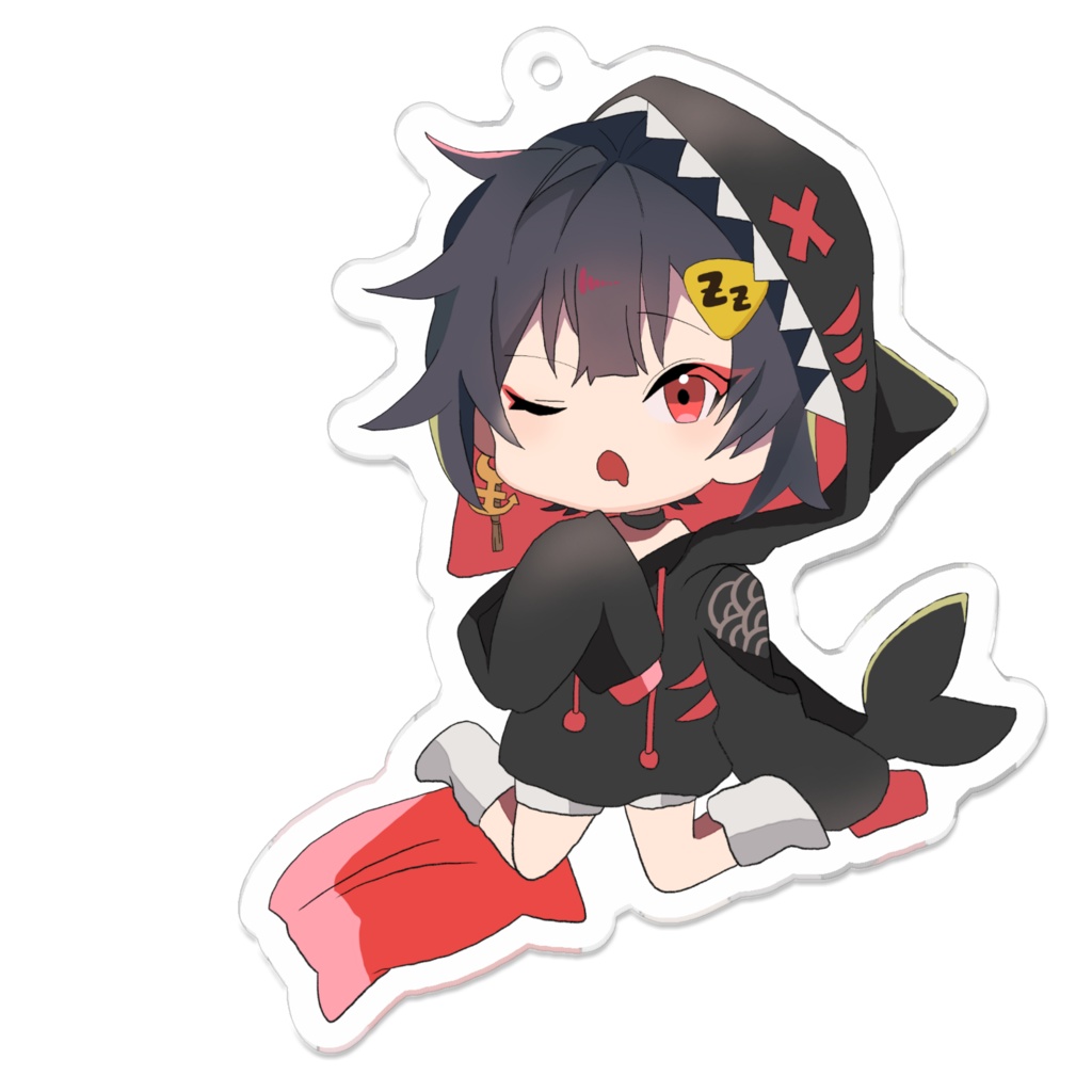 オリキャラ『SDしゃー子』 アクリルキーホルダー