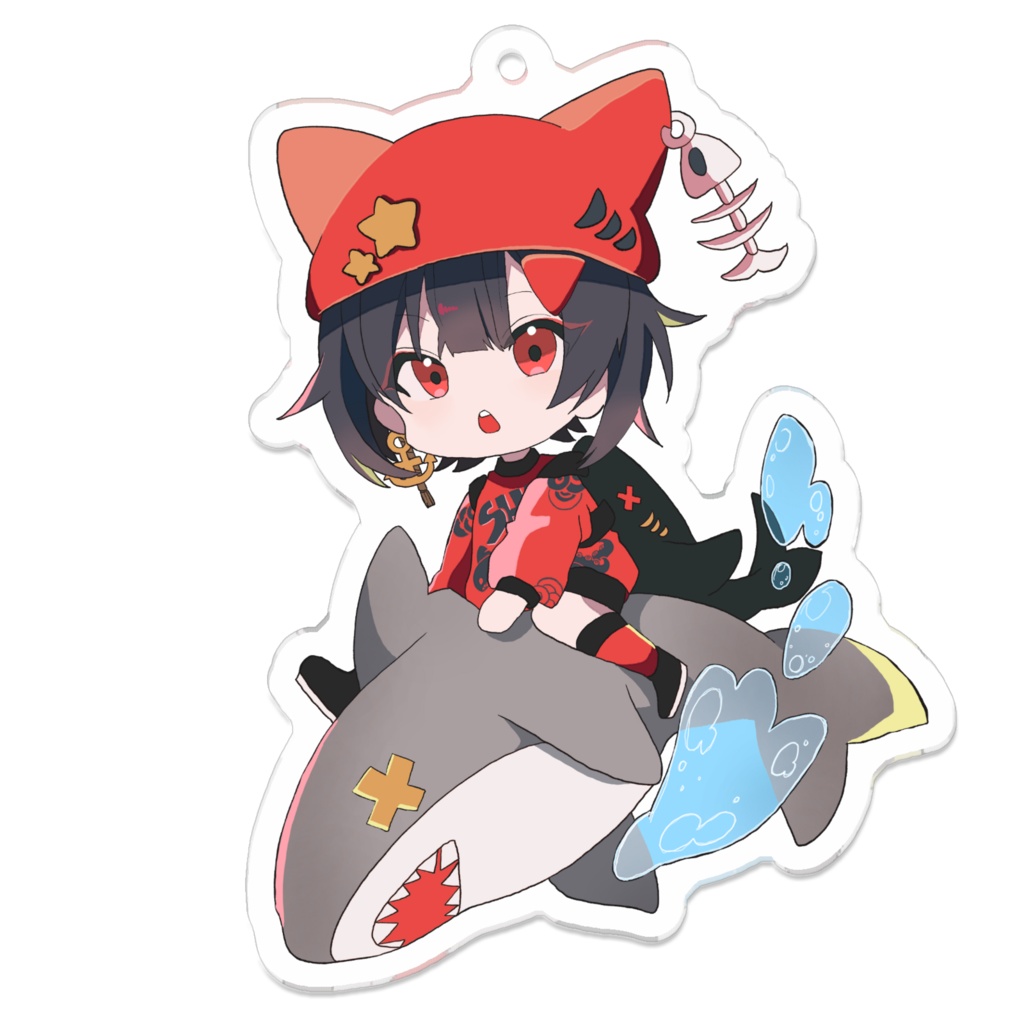 オリキャラ『SDしゃー子』 アクリルキーホルダー