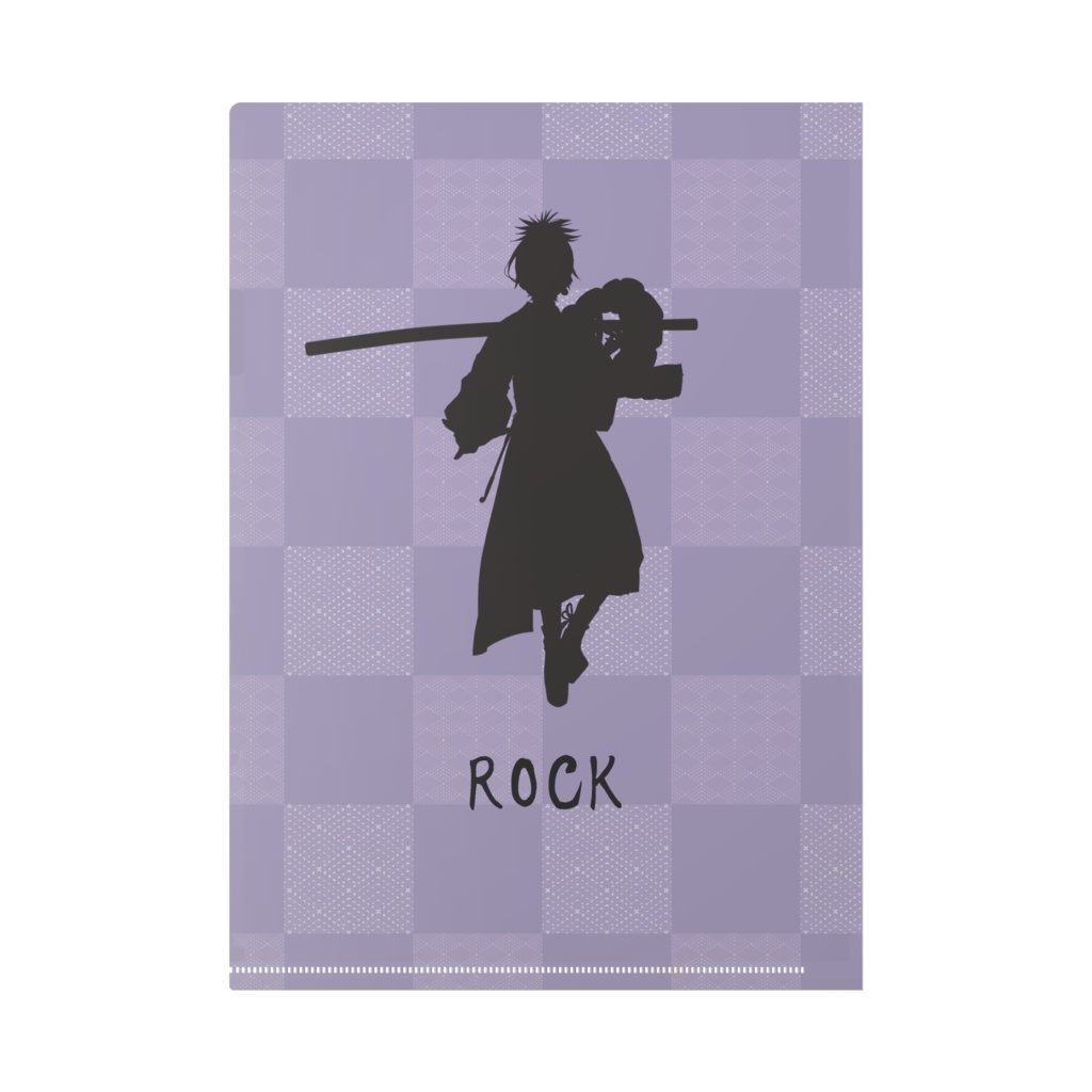 クリアファイル(A4)全2種:Ver.静煙(普段の姿)/Ver.炎舞(バンドマン姿)