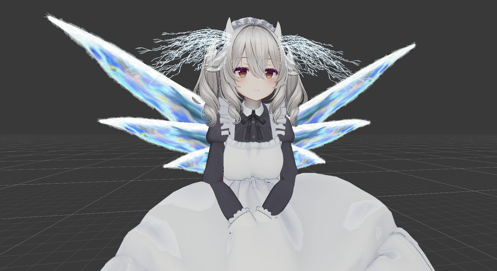 VRC用 空飛ぶ蟲の羽と触覚