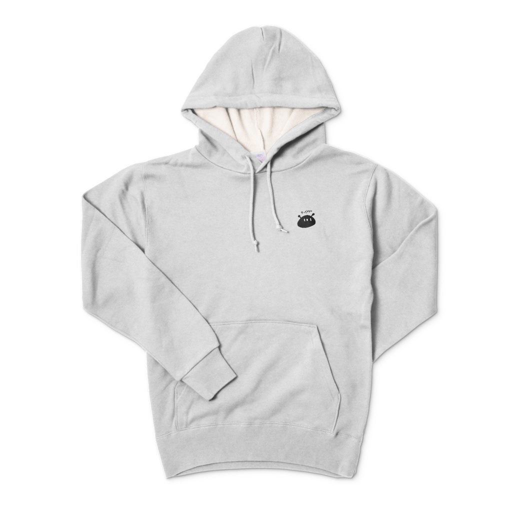 中野心乃華コラボ「タングドラムちゃんパーカー」杢グレー