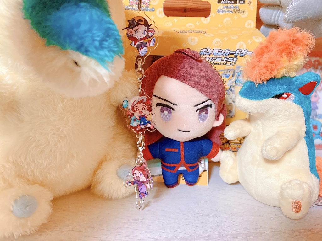 ジョウトリオの繋がるアクリルチャーム(全3種)