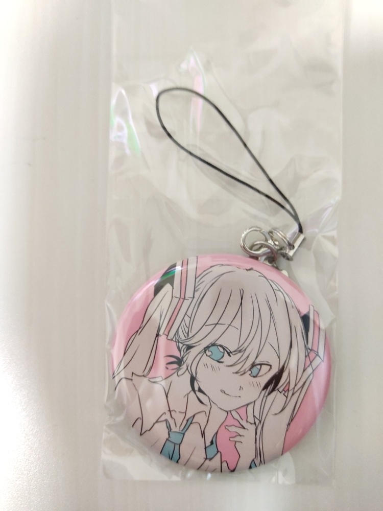 缶バッジ型ストラップ②