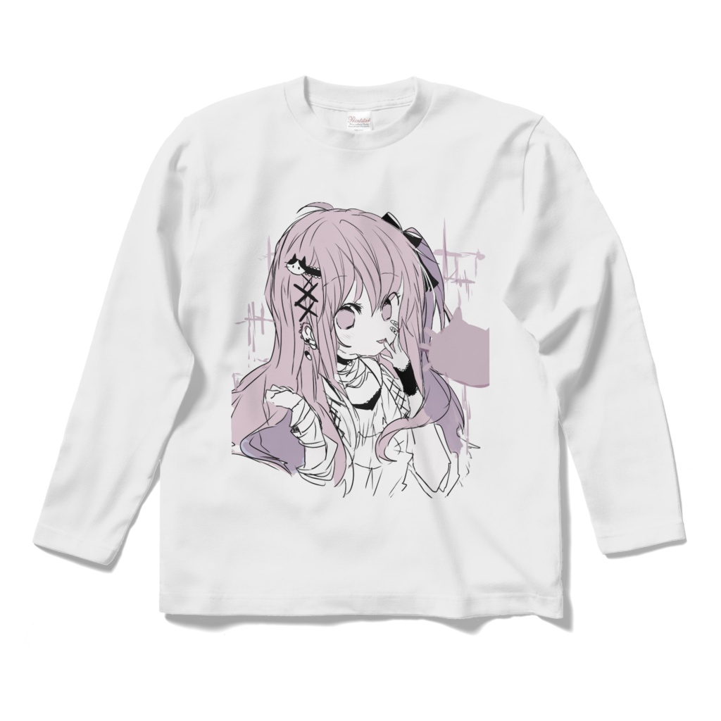 ピンク紫系の女の子