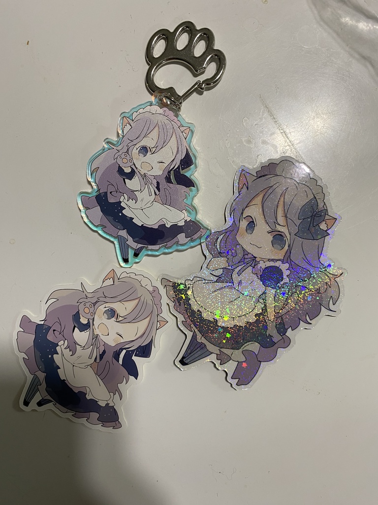 オリジナルオーロラアクキーセット