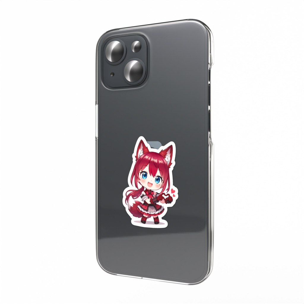 ちび心炉あかり-ステッカー