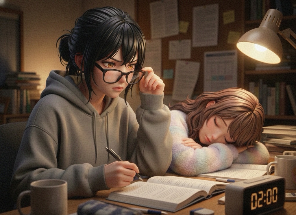 午前2時のスタディ・ナイト