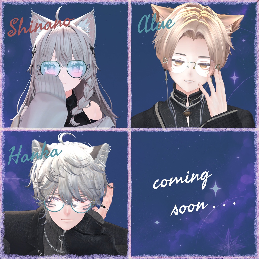 ~9/3セール Ruty対応追加!ModernPantoメガネ 8アバター対応(対応アバター追加!)