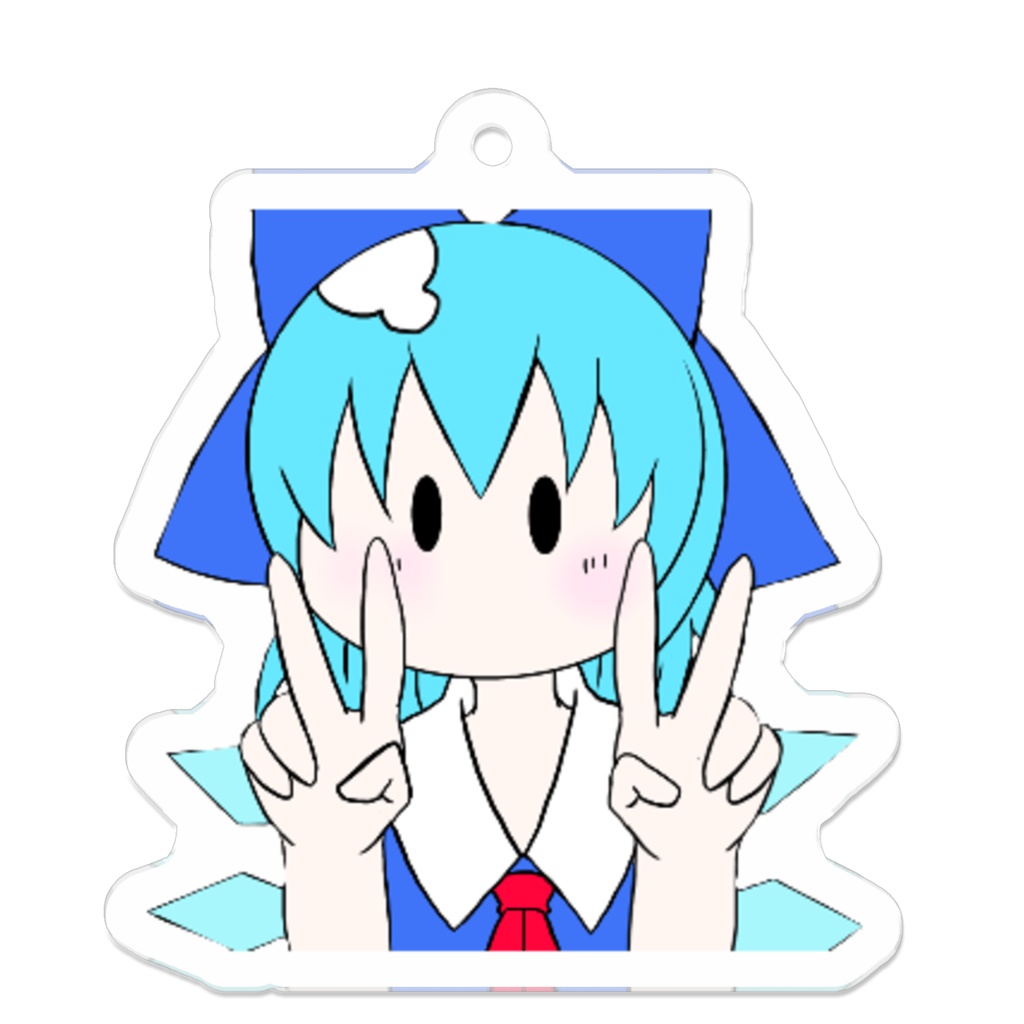 チルノ アクリルキーホルダー