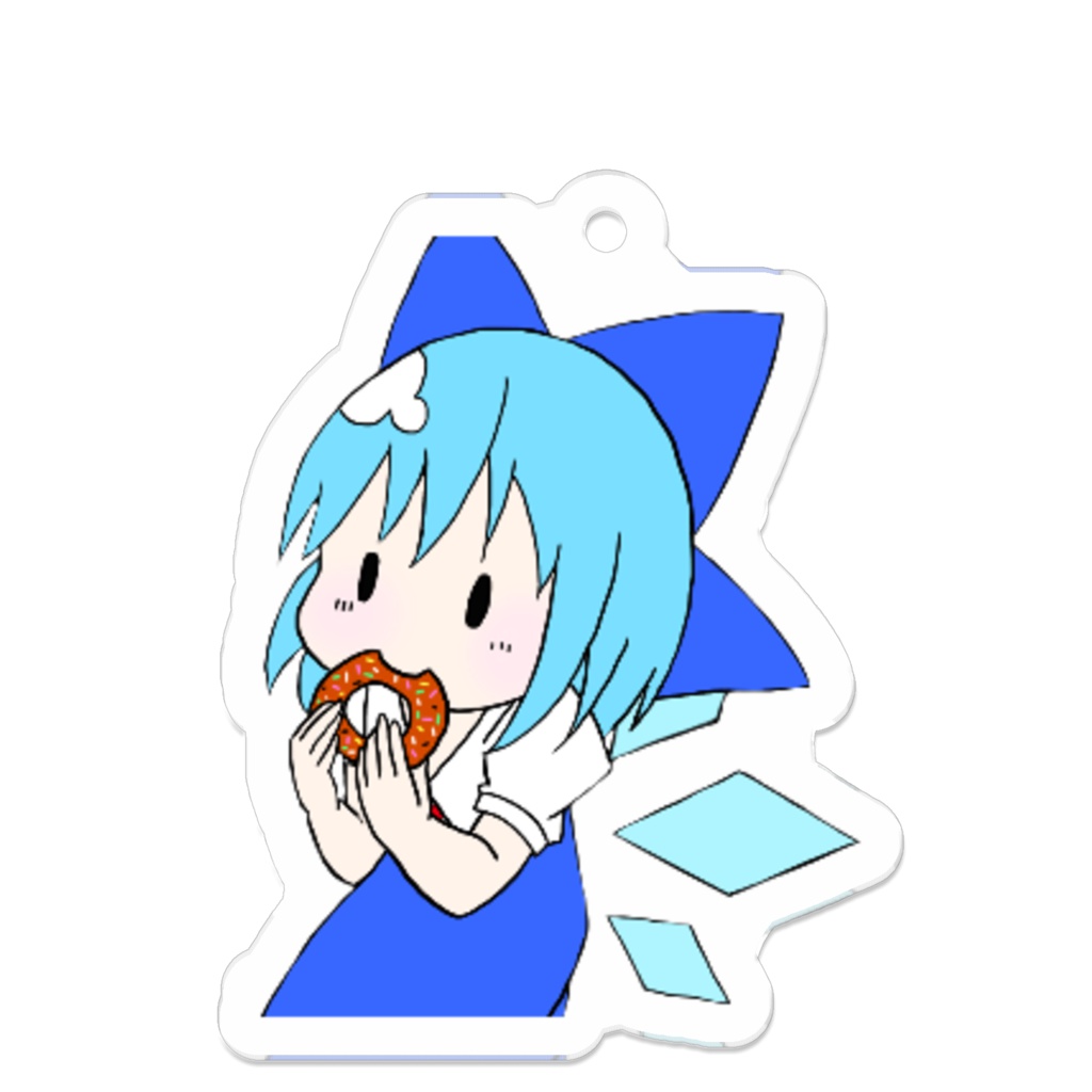 チルノ アクリルキーホルダー 3