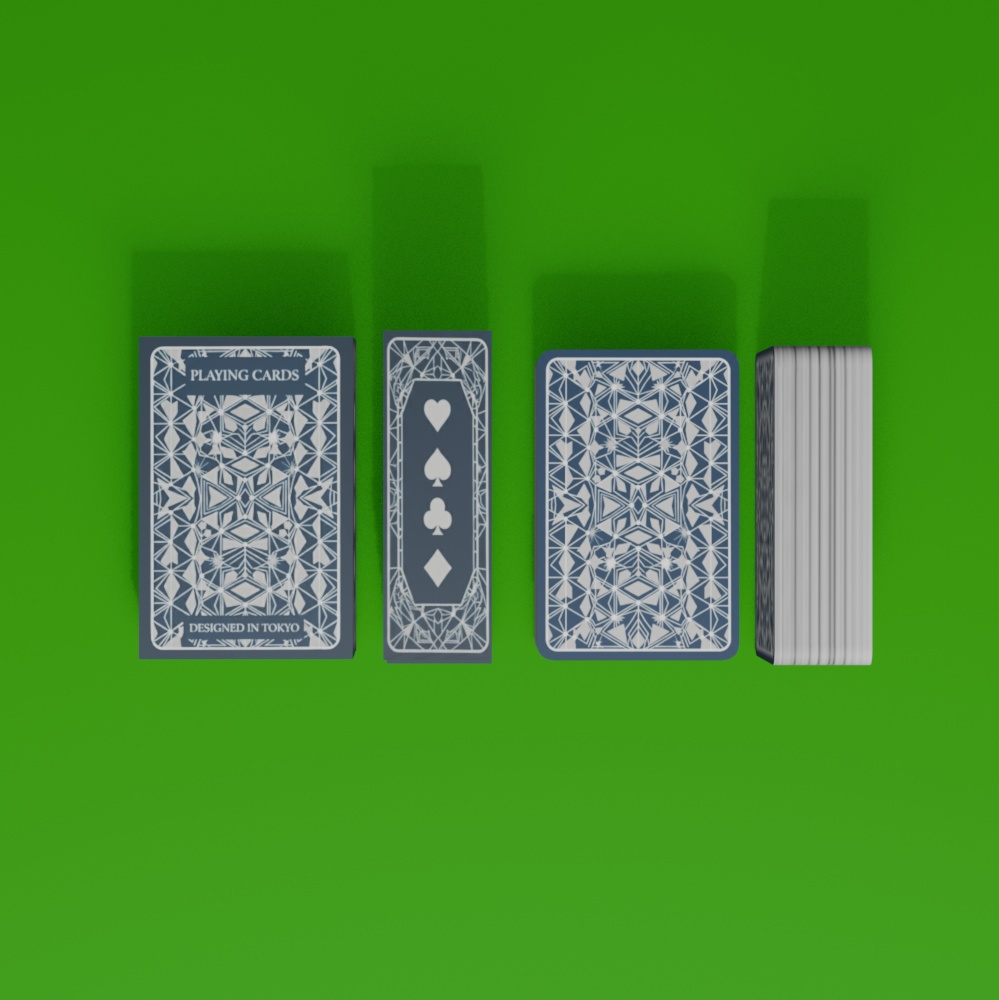 【3Dモデル】トランプカード