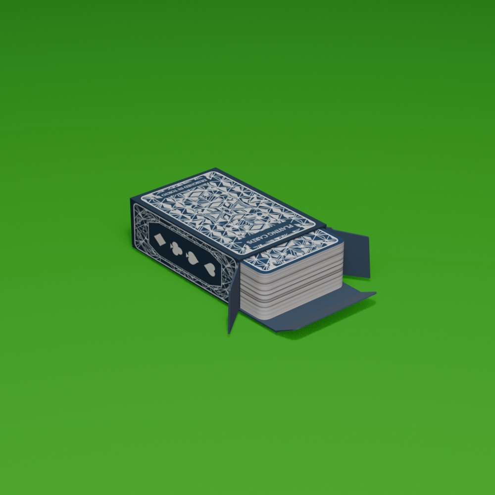 【3Dモデル】トランプカード